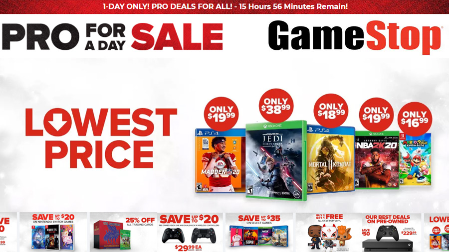 Everyone Gets Pro Member Pricing And Deals At Gamestop Today Dailygamedeals - $40 roblox card gamestop nearest