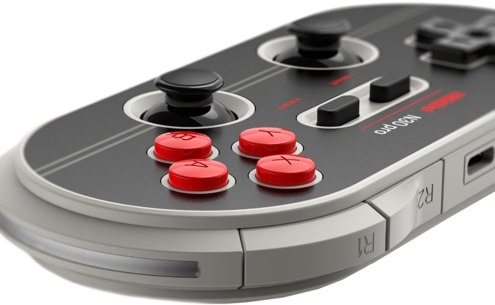 8BitDo - N30 Pro 2 Wireless Controller for PC, Mac, Android, and Nintendo Switch