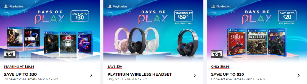 GameStop Days of Play Promo