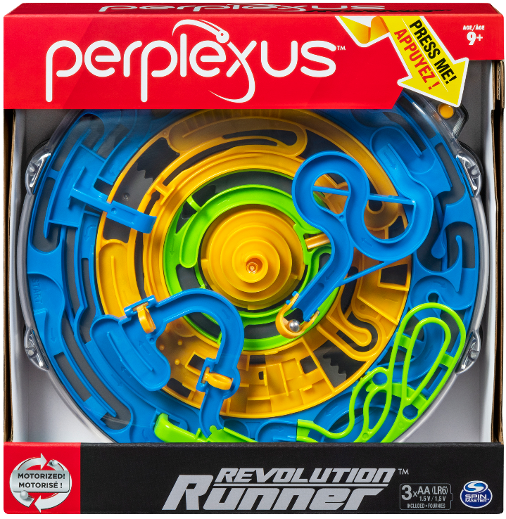 Perplexus Revolution Runner, Motorized Perpetual Motion 3D Maze Game