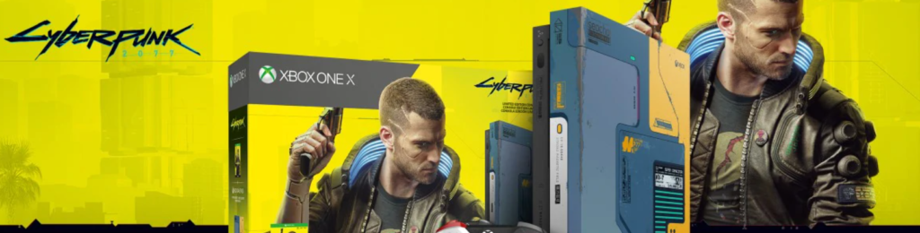 Xbox One X 1TB Console – Cyberpunk 2077 Limited Edition Bundle